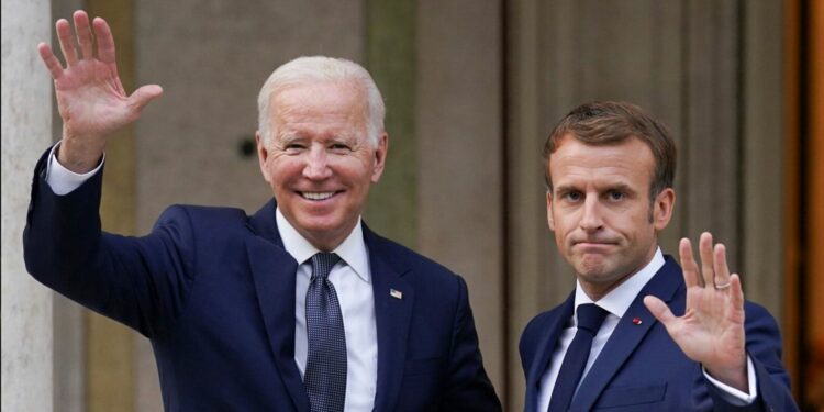 biden and macron