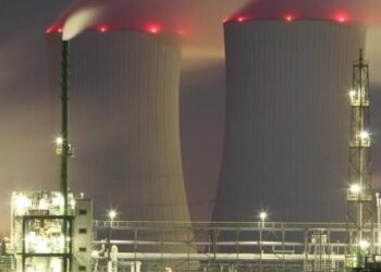 fire at nuclear power plant