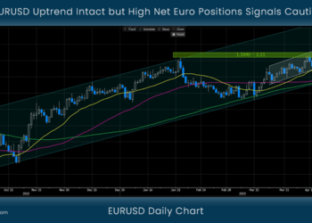 EURUSD Uptrend Intact but High Net Euro Positions Signals Caution